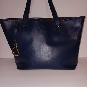 Ralph Lauren Navy Tote bag PRE OWNED